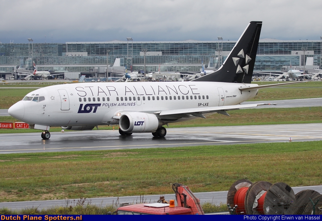 SP-LKE Boeing 737-500 LOT Polish Airlines by Erwin van Hassel