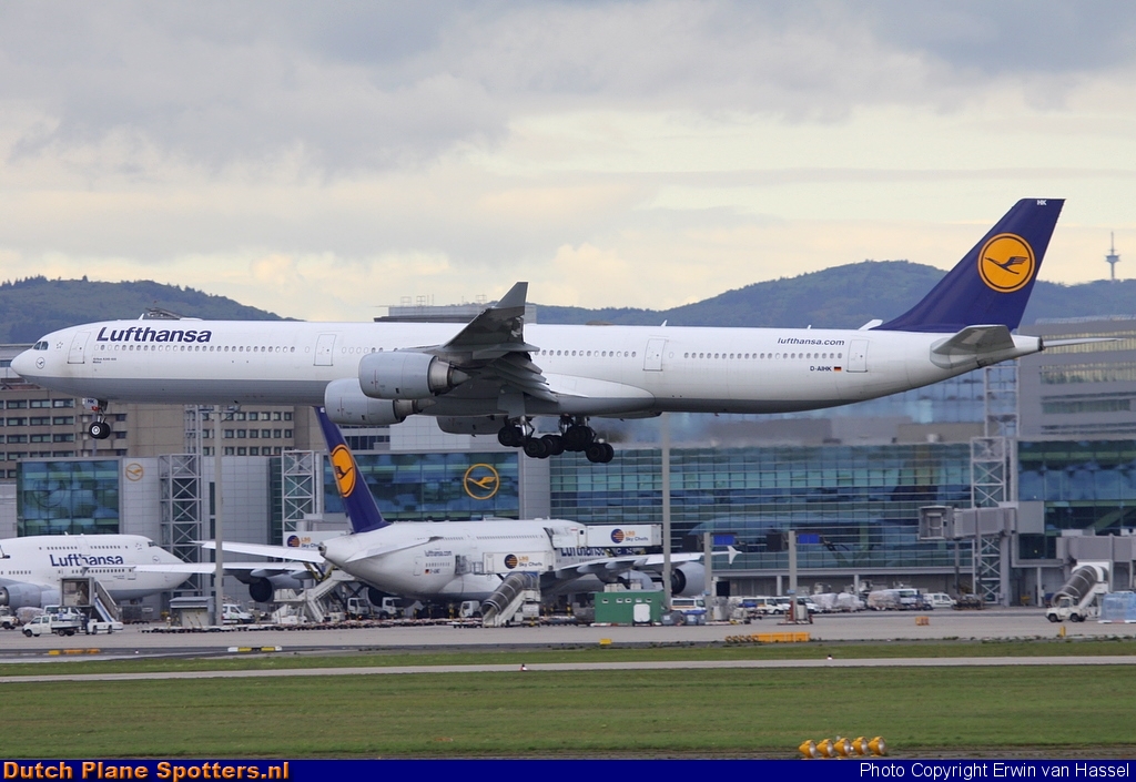 D-AIHK Airbus A340-600 Lufthansa by Erwin van Hassel