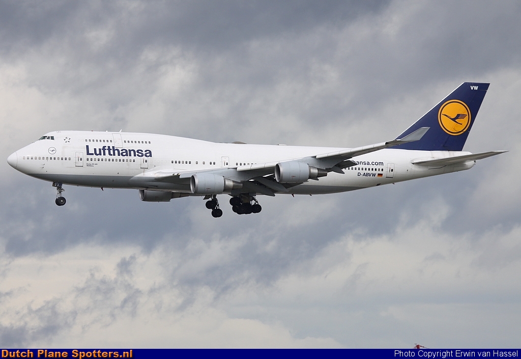 D-ABVW Boeing 747-400 Lufthansa by Erwin van Hassel