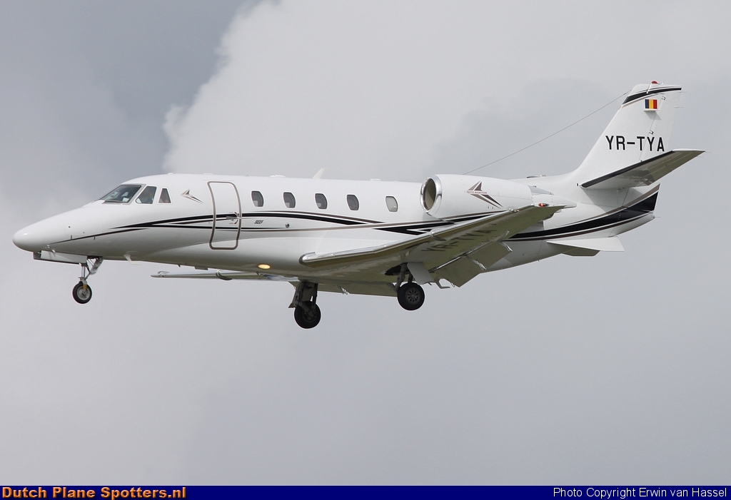 YR-TYA Cessna 560XL CitationExcel Private by Erwin van Hassel