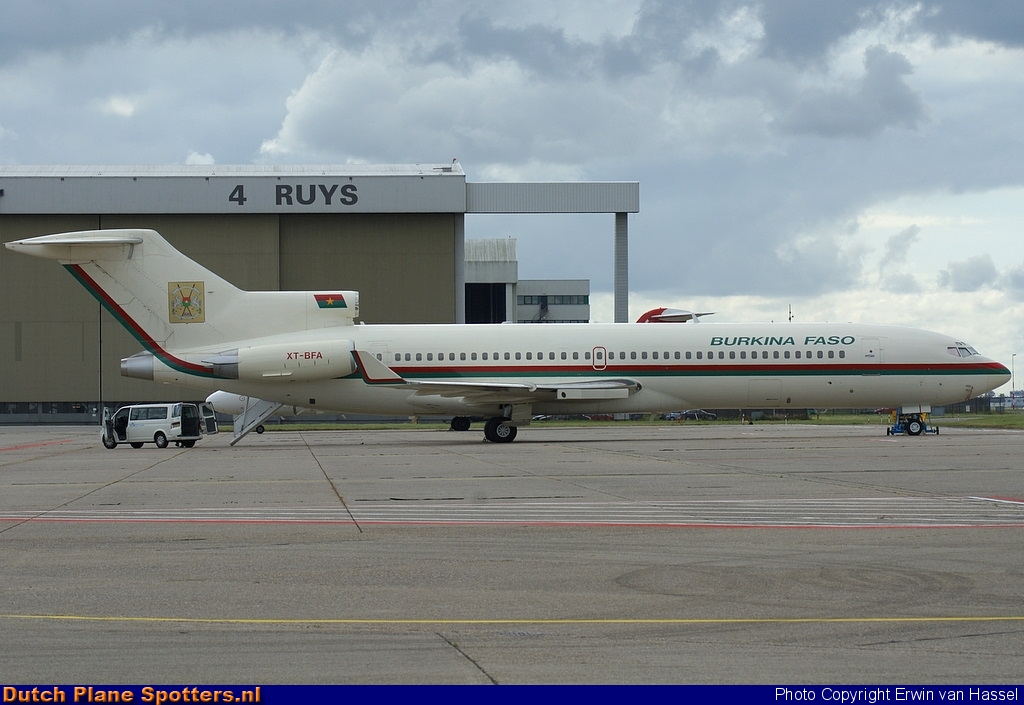 XT-BFA Boeing 757-200 Burkino Faso - Government by Erwin van Hassel