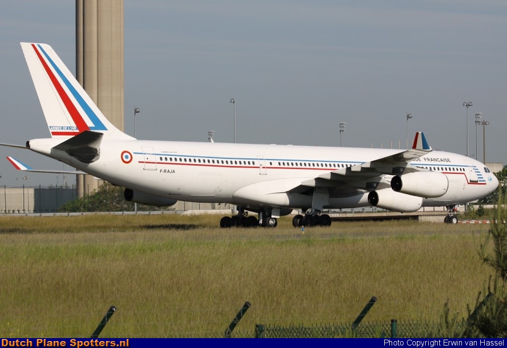 F-RAJA Airbus A340-200 MIL - French Air Force by Erwin van Hassel