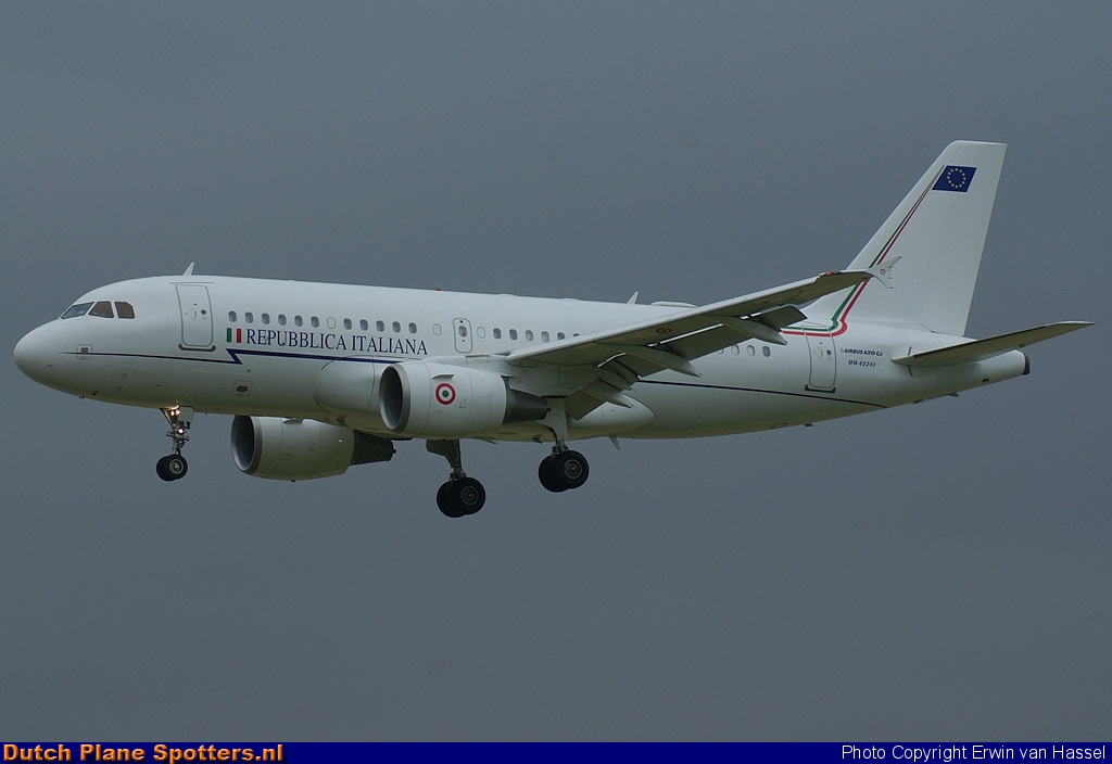 MM62243 Airbus A319 MIL - Italian Air Force by Erwin van Hassel