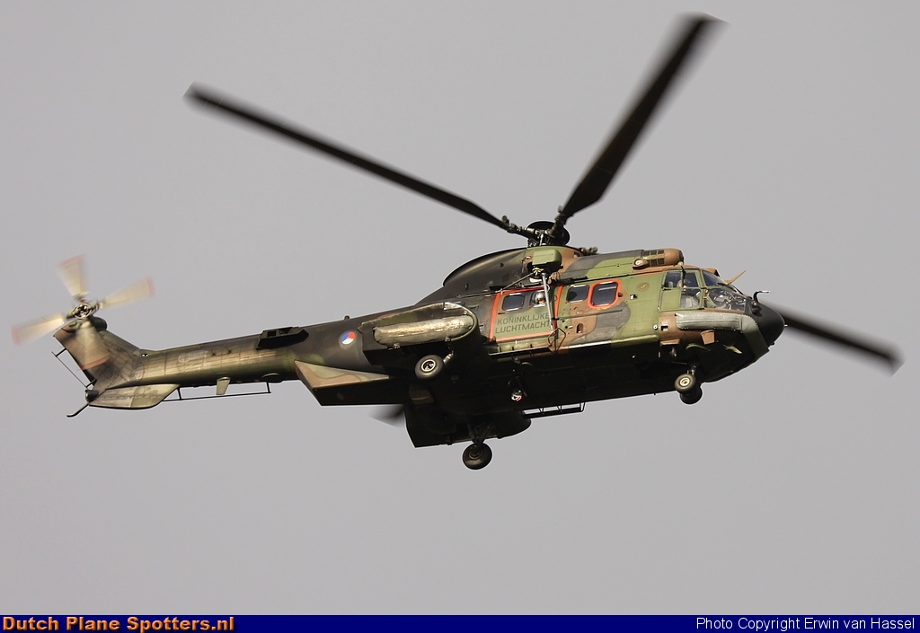 S-454 Eurocopter AS532 Cougar MIL - Dutch Royal Air Force by Erwin van Hassel
