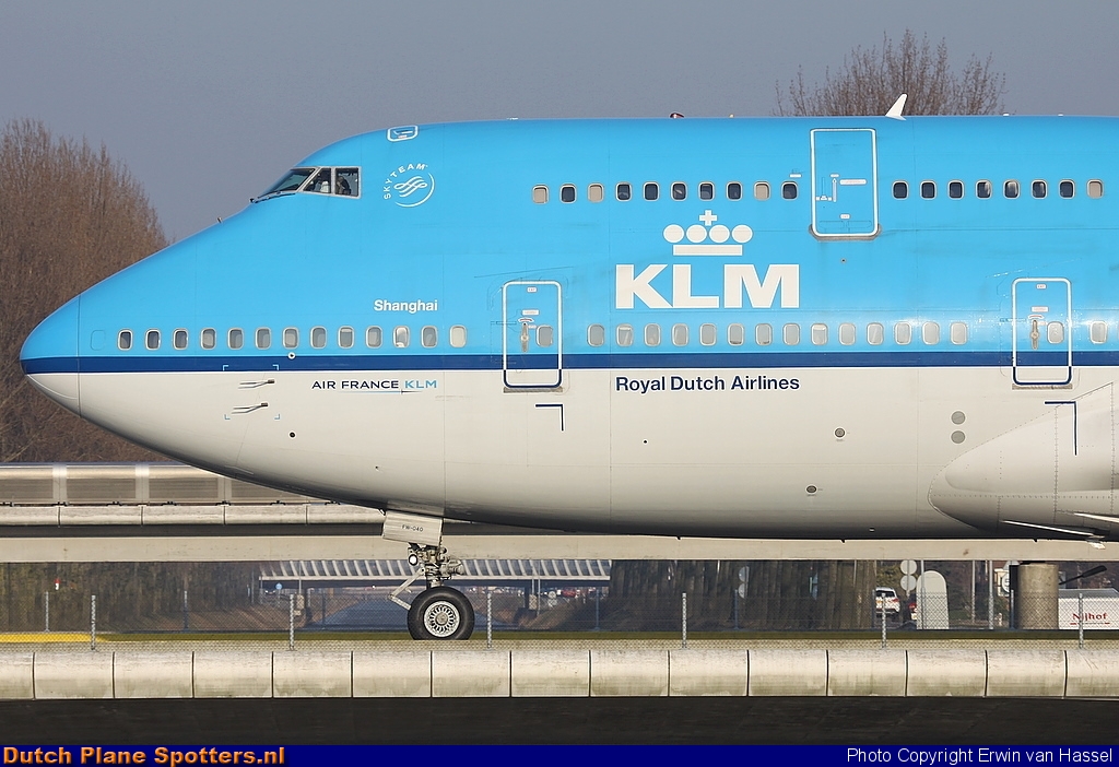 PH-BFW Boeing 747-400 KLM Royal Dutch Airlines by Erwin van Hassel