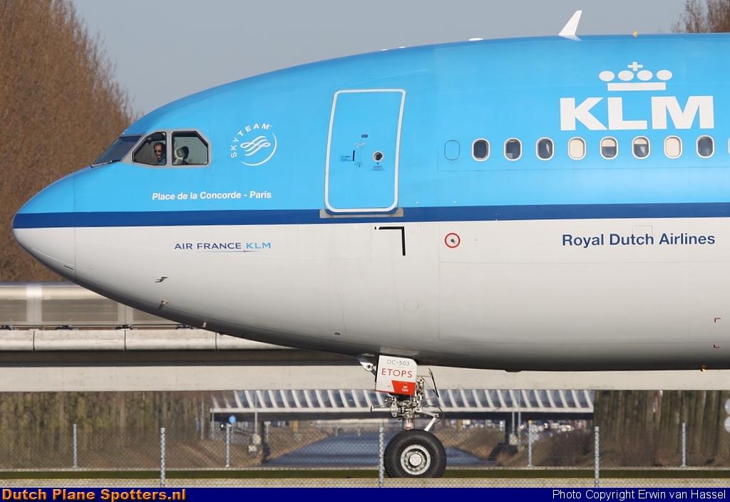 PH-AOC Airbus A330-200 KLM Royal Dutch Airlines by Erwin van Hassel