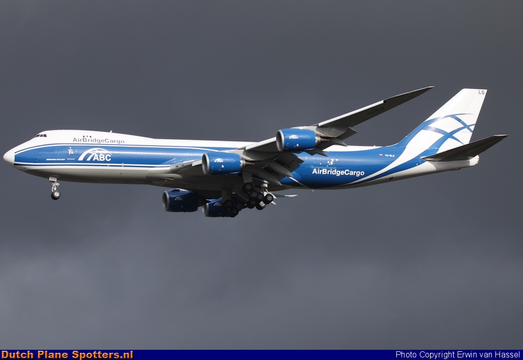 VQ-BLQ Boeing 747-8 AirBridgeCargo by Erwin van Hassel