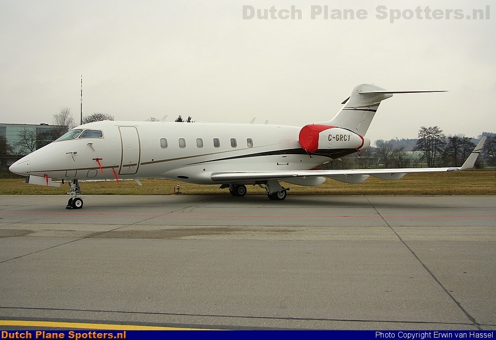 C-GRCY Bombardier BD-100 Challenger 300 Private by Erwin van Hassel
