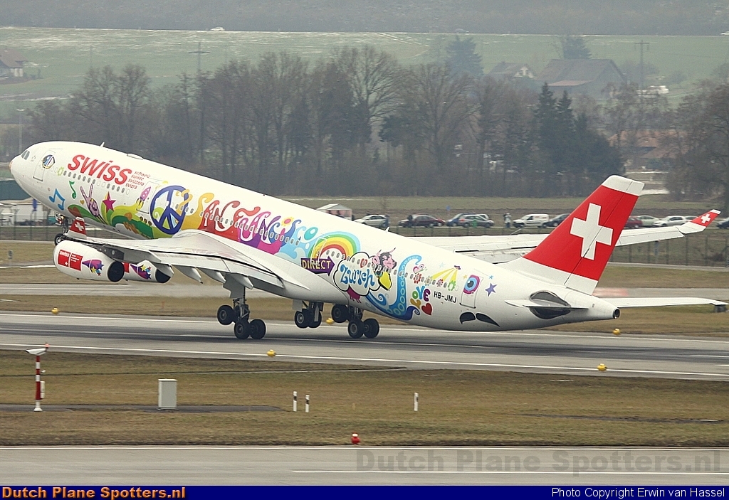 HB-JMJ Airbus A340-300 Swiss International Air Lines by Erwin van Hassel